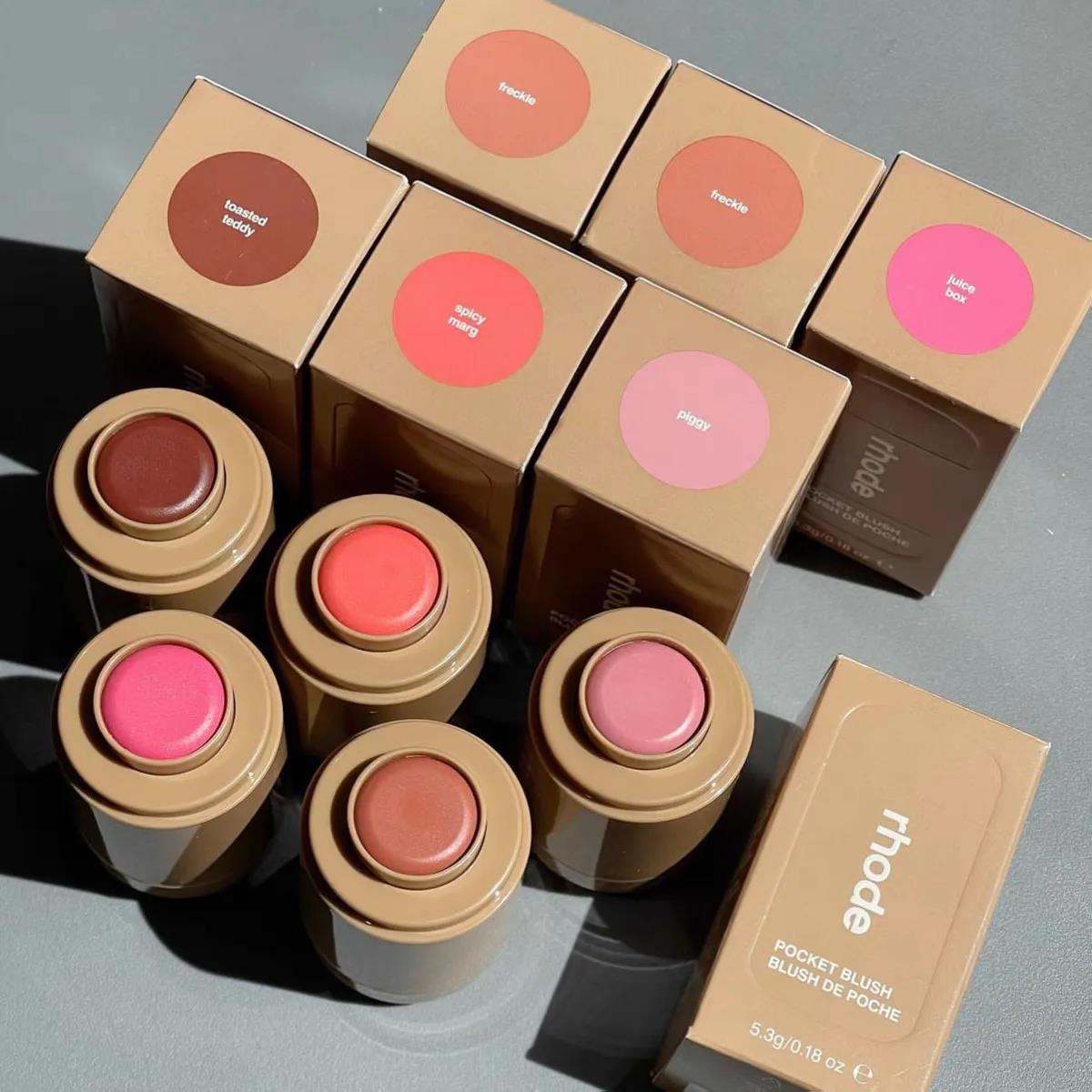 6 Colors Rhode Pocket Blush