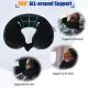 Neck Pillow For Car Relax Comfortable Car Neck Pillow For Travel - Inflatable Travel Pillows 100% Pure Memory Foam Travel Neck Pillow, Airplanes Comfort Travel Air Pillows for Travelling, Car, Home, Train Office Nap Camping Neck Pillows