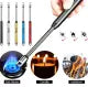Lighter - Electric Rechargeable Kitchen Lighter - Stove Long Neck Arc 360° Flexible Lighter - Upgraded USB Electric Lighter not needed Gas - Orignal Best Quality Flameless Lighter for Stove / Candles / Grill / BBQ / Camping (Multicolour)