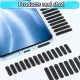 10 PCs Protect Mobile Phone Dustproof Net Stickers Speaker Mesh Anti Dust Proof Universal 10 pcs Stickers in 1 Strip