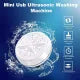 Mini Portable USB Operate Washing Machine Turbine - Turbo Washer Lightweight Machine - Washing Machine for Travel Underwear, Socks, Small Towels, and Clothes - Ultrasonic Mini Automatic Washing Machine