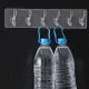 PLASTIC ADHESIVE 6 HOOK STICKER PATTI
