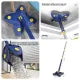 New 4leaf premium twist mop - micro fiber mop - cleaning mop -360 automatic water squeezing - wall cleaning mop - floor cleaning mop - full spin mop - household cleaning tool