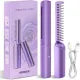 2 in1 wireless comb straightner, Portable Mini Electric Hair Brush Dual Use, Hair Straightner Brush For Girls and boys, Rechargeable Hair Straightener, Anti-Scald Hair Straightener, Hair Styler Tool for Travel, Home, and Professional Salon Use
