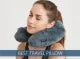 Neck Pillow For Car Relax Comfortable Car Neck Pillow For Travel - Inflatable Travel Pillows 100% Pure Memory Foam Travel Neck Pillow, Airplanes Comfort Travel Air Pillows for Travelling, Car, Home, Train Office Nap Camping Neck Pillows