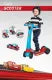Scooter for kids Hot Wheels Scooter Evergreen 04-wheel kick drive plastic Gifts For Toddlers Children Boys Girls