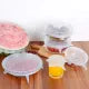 6-Pcs-Silicone Covers Lid Airtigh bowl Cover Lid