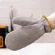 Steel Wire Dishwashing Glove, Multipurpose Anti Swiss Cleaning Rag, Waterproof Kitchen Cleaning Gloves, Oil-free, Silver Wire Dish Cleaning Glove, Multifunctional Non-Scratch Wire Dish Cloths