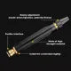 High Pressure Water Spray Nozzle Hose Pipe Adjustable Metal Spray Nozzle Water Pressure Booster Water Spray Gun for Car Wash cleaning & Gardening Water Pressure Nozzle