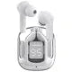 Air31 Earbuds Wireless Crystal Transparent Bluetooth 5.3 Air 31 Ear buds Wireless Headset Transparent Charging Case Heavy Bass Stereo Earphones Noise Reduction Sports Headset with Microphone Waterproof Headphone LED Digital Display airpods_ by Sellify 365
