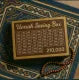Umrah Saving Box – 280 Days Wooden Islamic Money Box for Hajj & Umrah Fund