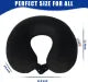 Neck Pillow For Car Relax Comfortable Car Neck Pillow For Travel - Inflatable Travel Pillows 100% Pure Memory Foam Travel Neck Pillow, Airplanes Comfort Travel Air Pillows for Travelling, Car, Home, Train Office Nap Camping Neck Pillows