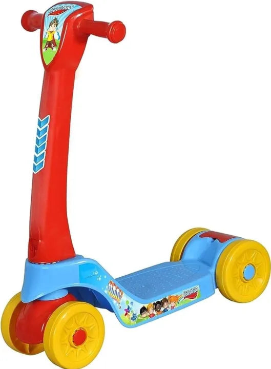 Scooter for kids Hot Wheels Scooter Evergreen 04-wheel kick drive plastic Gifts For Toddlers Children Boys Girls