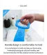 High Quality Back Cleaning Shower Strap, Silicone Back Scrubber Soft Bath Towel Bath Belt.
