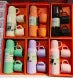 New Shape Vacuum Flask Bottle with 3 Cups and Gift Box