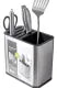 Stainless steel knife with scissor Holder