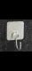Large Adhesive Hooks for Hanging Heavy Duty Wall Hooks PVC   Pack of 5.