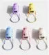 500ML Bus Shape Cute Car Water Bottle with Movable Wheels Strap Plastic Drinking Bottle Leakproof for Boys Girls