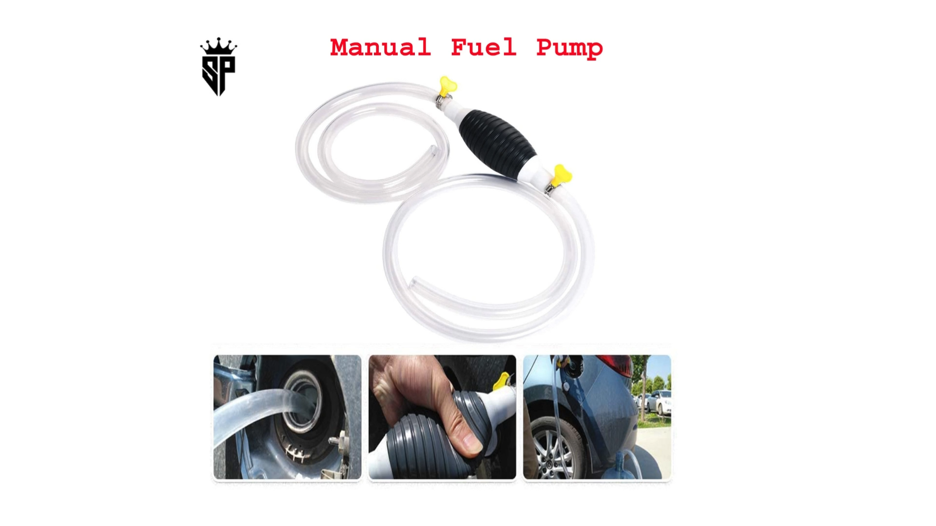 Multifunction Liquid Suck Pump, Siphon Pump For Gasoline, Gas Siphon, Manual Fuel Transfer Pump Portable Siphon Pump For Gas Gasoline Oil Fuel Petrol Diesel Fluid Water Fish Tank