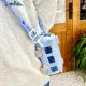 500ML Bus Shape Cute Car Water Bottle with Movable Wheels Strap Plastic Drinking Bottle Leakproof for Boys Girls