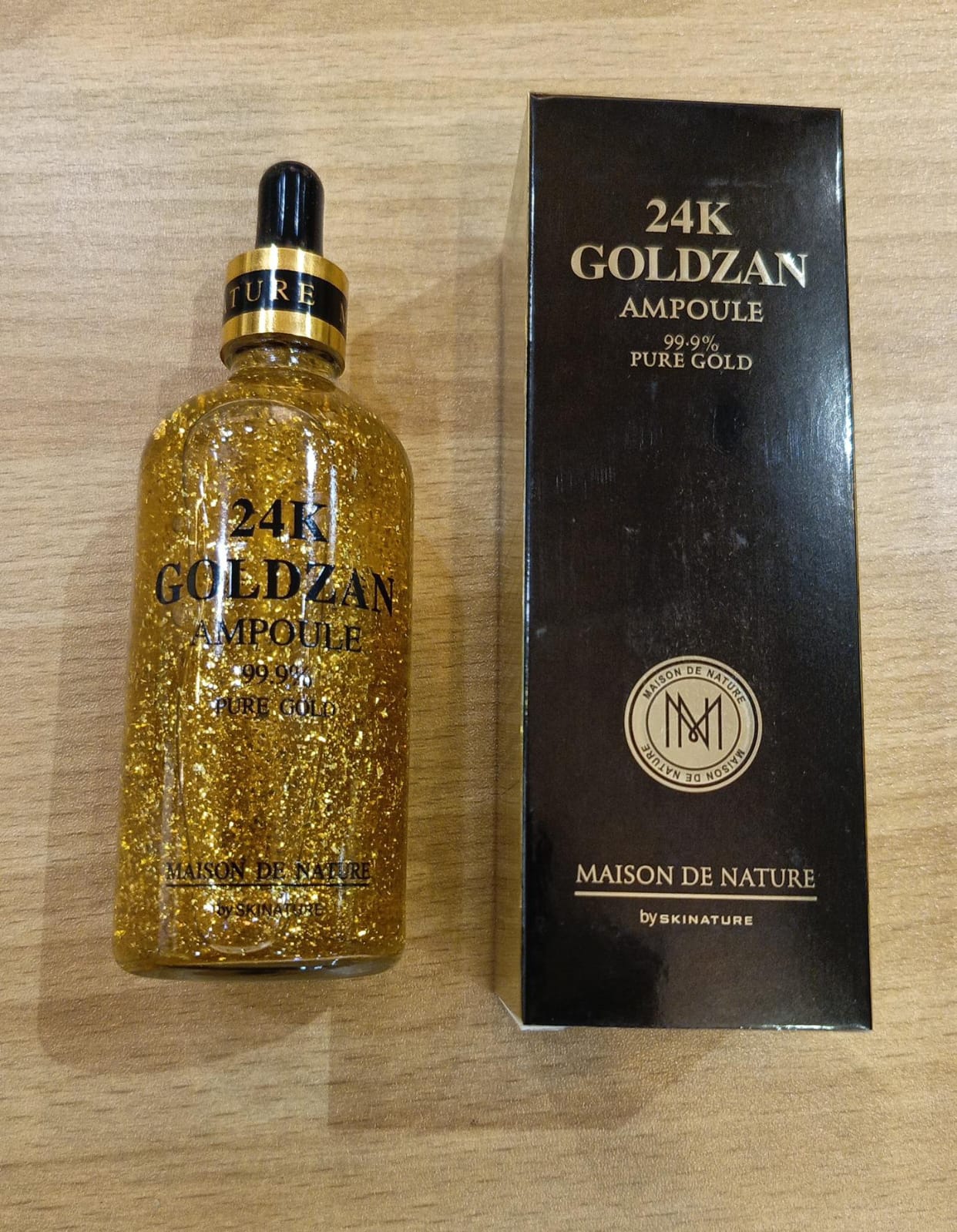 24k GOLDZAN AMPOULE 99.9% Pure Gold Serum
