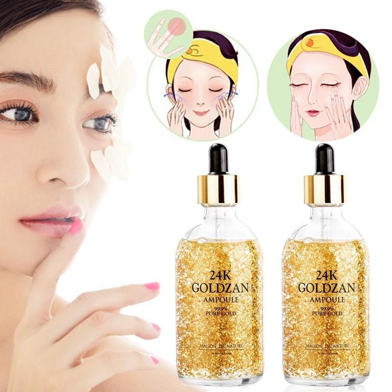 24k GOLDZAN AMPOULE 99.9% Pure Gold Serum