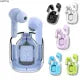 Air31 Earbuds Wireless Crystal Transparent Bluetooth 5.3 Air 31 Ear buds Wireless Headset Transparent Charging Case Heavy Bass Stereo Earphones Noise Reduction Sports Headset with Microphone Waterproof Headphone LED Digital Display airpods_ by Sellify 365