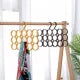 15 Holes Scarf Hanger, Multiple Purpose Space Saving hangers for Clothes, Scarf Shawl Belt Wardrobe Storage Holder Display Rack
