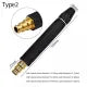 High Pressure Water Spray Nozzle Hose Pipe Adjustable Metal Spray Nozzle Water Pressure Booster Water Spray Gun for Car Wash cleaning & Gardening Water Pressure Nozzle
