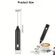Rechargeable Coffee Beater / Portable Hand Beater With 3 Speed Modes / Electric Hand Blender Machine / Egg_Beater Kitchen Tool