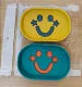 Smile shape Soap holder Pack of 2 Bathroom Shower Soap Holder Dish Storage Plate Tray Bathroom Supplies Bathroom Gadgets